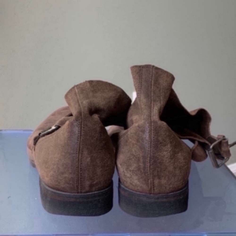 Rare Denmark 🇩🇰 Royal Republiq Distressed Ankle Buckle Boots - Picture 11 of 16